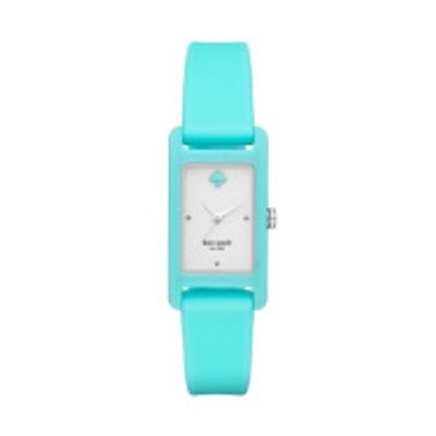 Horlogeband Kate Spade New York KSW1277 Silicoon Blauw 13mm