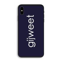 Gijweet: iPhone X Biologisch afbreekbaar hoesje