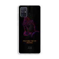 Praying For My Haters: Galaxy A71 Transparant Hoesje