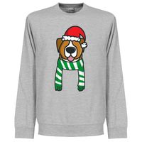 Christmas Dog Supporters Kersttrui