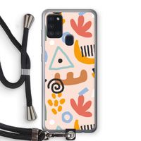 Abstract: Samsung Galaxy A21s Transparant Hoesje met koord