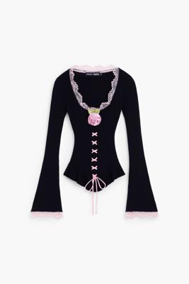 Jersey Royal María Escoté - BLACK - M