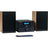 Microsysteem - THOMSON - Bluetooth - Radio - CD - MP3 - USB - DAB - Hout en zwart