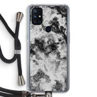 Onweer: OnePlus Nord N10 5G Transparant Hoesje met koord