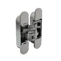 Intersteel zamak scharnier - 3D verstelbaar - 130x30 mm - nikkel - thumbnail