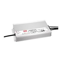 Mean Well HLG-600H-12B LED-driver, LED-transformator Constante spanning, Constante stroomsterkte 480 W 40 A 6 - 12 V/DC Dimbaar, PFC-schakeling,