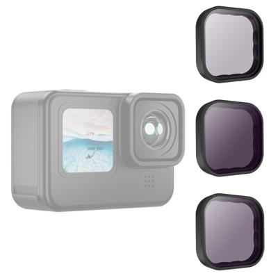 Telesin CPL+ND8/16/32 Lens Filter Kit voor GoPro 9/10/11/12
