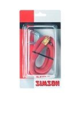 Simson pompslang jumbo rood op kaart