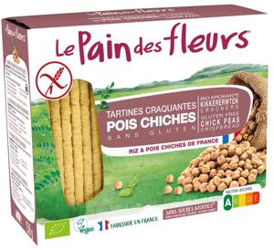 Pain Des Fleurs Kikkererwten crackers bio