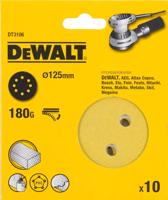 DeWALT DT3106 P180 Schuurschijf 125mm VE=10