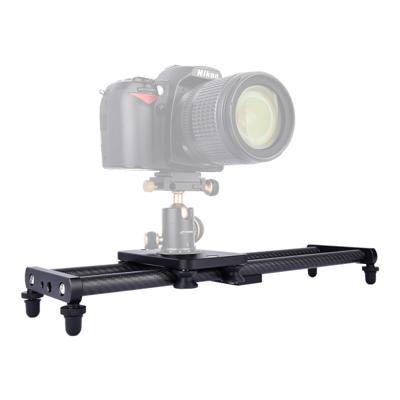 YELANGU L40T 40cm Carbon Fiber Slide rail track voor SLR camera's/video camera's (zwart)