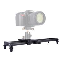 YELANGU L40T 40cm Carbon Fiber Slide rail track voor SLR camera's/video camera's (zwart)