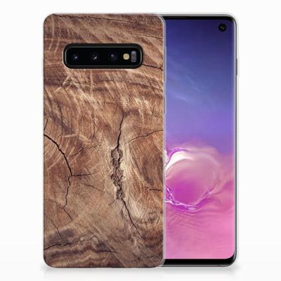 Samsung Galaxy S10 | Bumper Hoesje | Tree Trunk