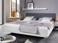 Bed HAZZA 140x200 cm hoogglans wit/alpine wit - thumbnail