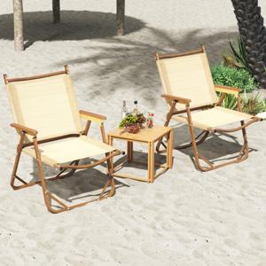 Set van 2 Inklapbare Campingstoelen Lage Klapstoelen met Aluminium Frame Ultralichte Klapstoelen Strandstoelen 180 kg Belastbaarheid
