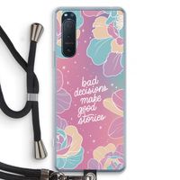 Good stories: Sony Xperia 5 II Transparant Hoesje met koord