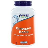 NOW Omega-3 basis 180 mg EPA 120 mg (200 softgels) - thumbnail