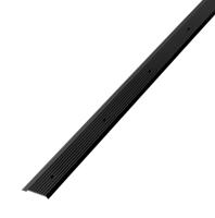 Aluminium Knelprofiel 50 x 2500mm, Zwart RAL9005