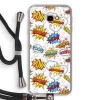 Pow Smack: Samsung Galaxy J4 Plus Transparant Hoesje met koord