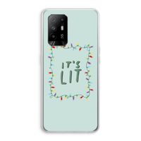It's Lit: Oppo A94 5G Transparant Hoesje
