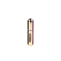 Portable mini aluminium hervulbare parfum fles spray lege cosmetische containers verstuiver capaciteit: 5ml (Bright Gold)
