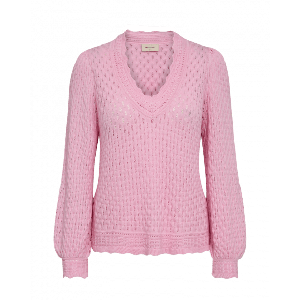 FreeQuent - Roze | Dames | Trui | Roze | S | regular | Kamst mode
