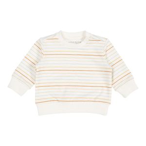 Little Dutch trui dunne streep Vintage Sunny Stripes Maat