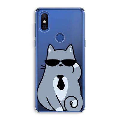 Cool cat: Xiaomi Mi Mix 3 Transparant Hoesje