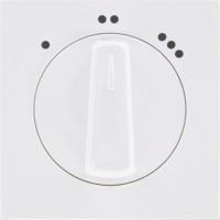 Enzo Kopp hk07 pure mat wit afdekplaat+knop 3-standen schakelaar - 4624080