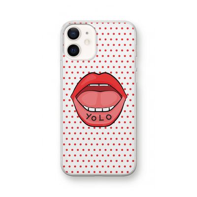 Yolo Denise: iPhone 12 Transparant Hoesje