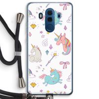 Fantasiewereld: Huawei Mate 10 Pro Transparant Hoesje met koord