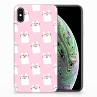 Apple iPhone Xs Max | TPU Hoesje | Sleeping Cats