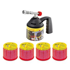 Rothenberger Soldeertoorts RoFlame Economy met 4st C200 Super Gas - 1000000982