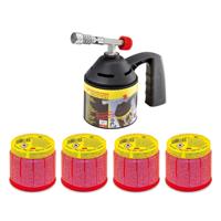 Rothenberger Soldeertoorts RoFlame Economy met 4st C200 Super Gas - 1000000982
