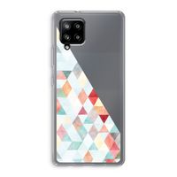 Gekleurde driehoekjes pastel: Samsung Galaxy A42 5G Transparant Hoesje Gekleurde driehoekjes pastel: Samsung Galaxy A42 5G Transparant Hoesje