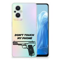 OPPO Reno8 Lite Silicone-hoesje Pistol DTMP - thumbnail