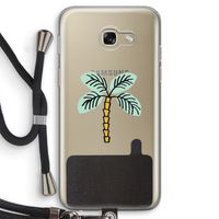 Palmboom: Samsung Galaxy A5 (2017) Transparant Hoesje met koord