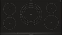 Siemens EH975LVC1E kookplaat Zwart, Roestvrijstaal Ingebouwd Inductiekookplaat zones 5 zone(s) - thumbnail