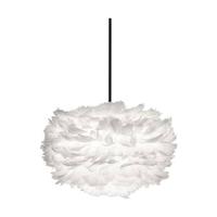 Umage Eos Mini hanglamp white - met koordset zwart - Ø 35 cm