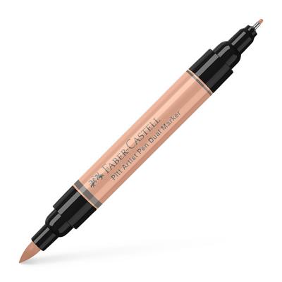 Faber Castell Tekenstift Pitt Artist Pen duo marker - 132 beige rood