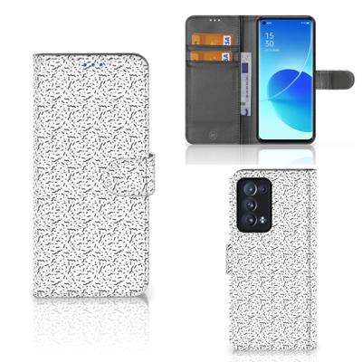 OPPO Reno 6 Pro Plus 5G | Telefoon Hoesje | Stripes Dots