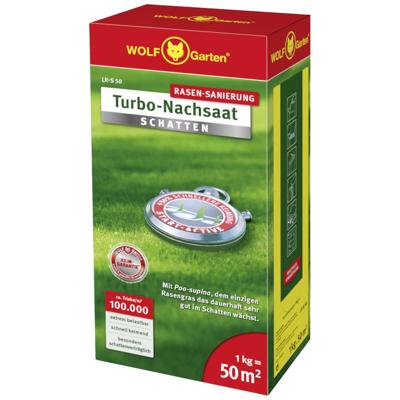 WOLF-Garten 3826636 LR-S 50 TURBO-nachtsaat SCHADUW voor 50 m2 1 stuk(s)