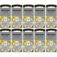 Rayovac gehoorapparaat batterijen Type 10 (geel) - 10 x 8 stuks