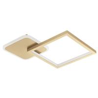 EGLO Gafares Plafondlamp - LED - 33 cm - Goud|Wit - Dimbaar