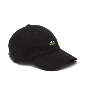 Lacoste Lacoste Uniseks Dames / Heren Cap Katoen Zwart