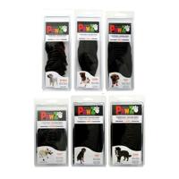 Schoenen Pawz Hond 12 Stuks Zwart Maat S