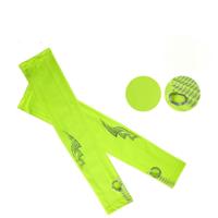 PGM Golf zonnebrandcrème ademend sport manchet mouw (fluorescerende groen)