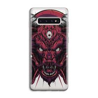 Hell Hound and Serpents: Samsung Galaxy S10 4G Transparant Hoesje