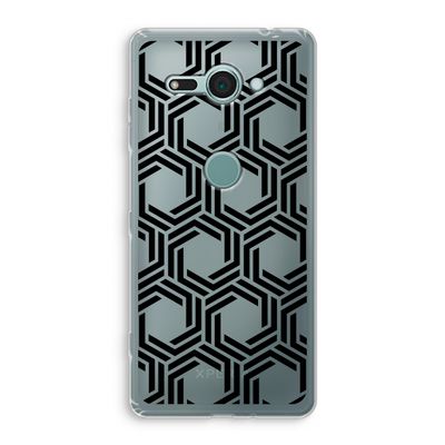 Geometrisch patroon: Sony Xperia XZ2 Compact Transparant Hoesje