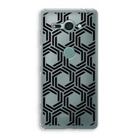 Geometrisch patroon: Sony Xperia XZ2 Compact Transparant Hoesje